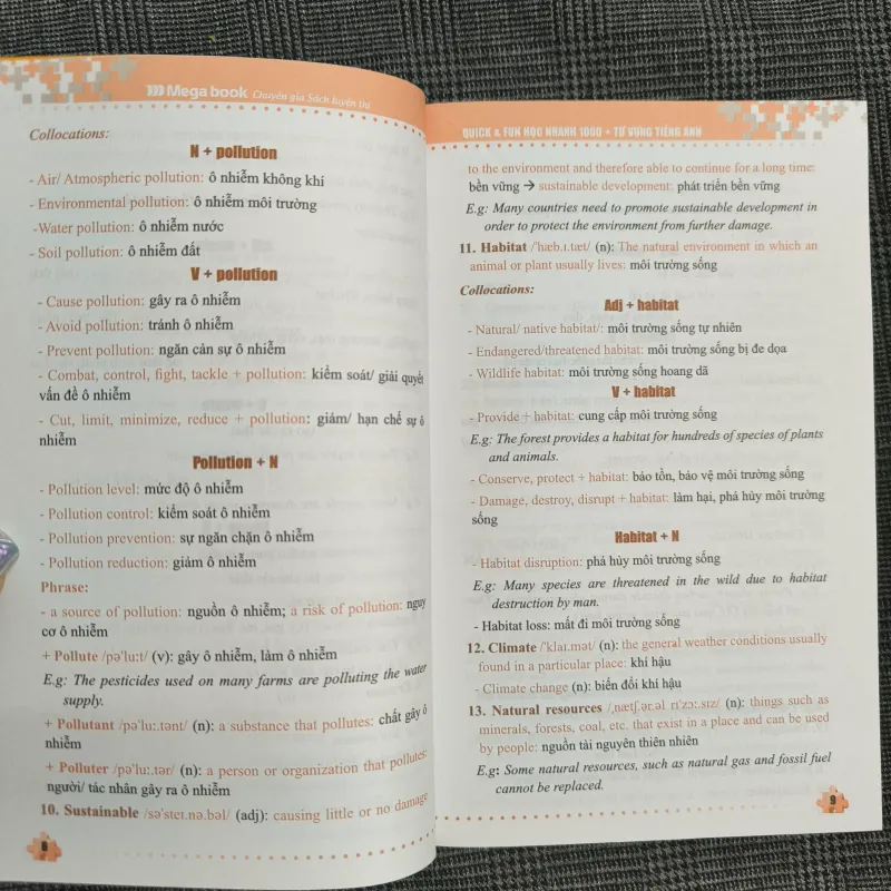 Học nhanh 1000 cộng từ vựng tiếng Anh (cho luyện thi THPT Quốc Gia) - Dương Hương 606301