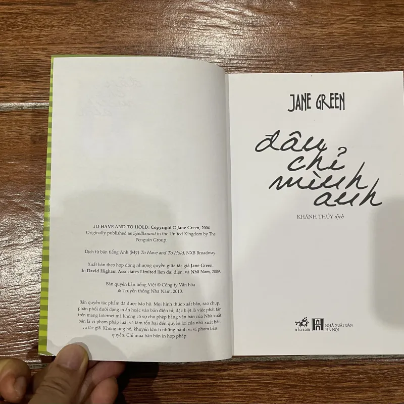 Đâu chỉ mình anh - Jane Green (15) 975789