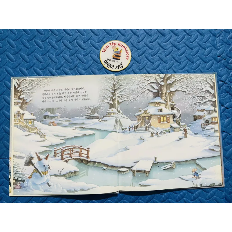Set 토끼 가족 이야기 picturebook bìa cứng 784663