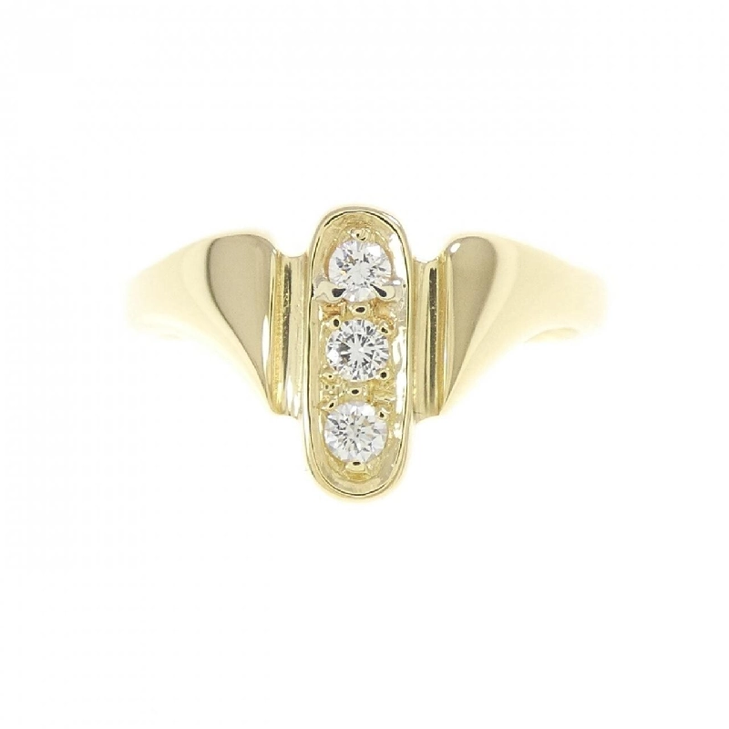 Nhẫn kim cương 750YG - Hàng hiệu Authentic 854422