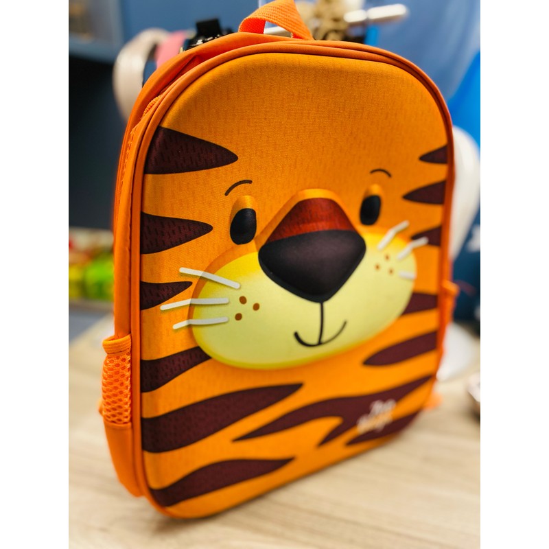 Ba lô zoo bag 31x28x8 màu cam mới tinh 140678