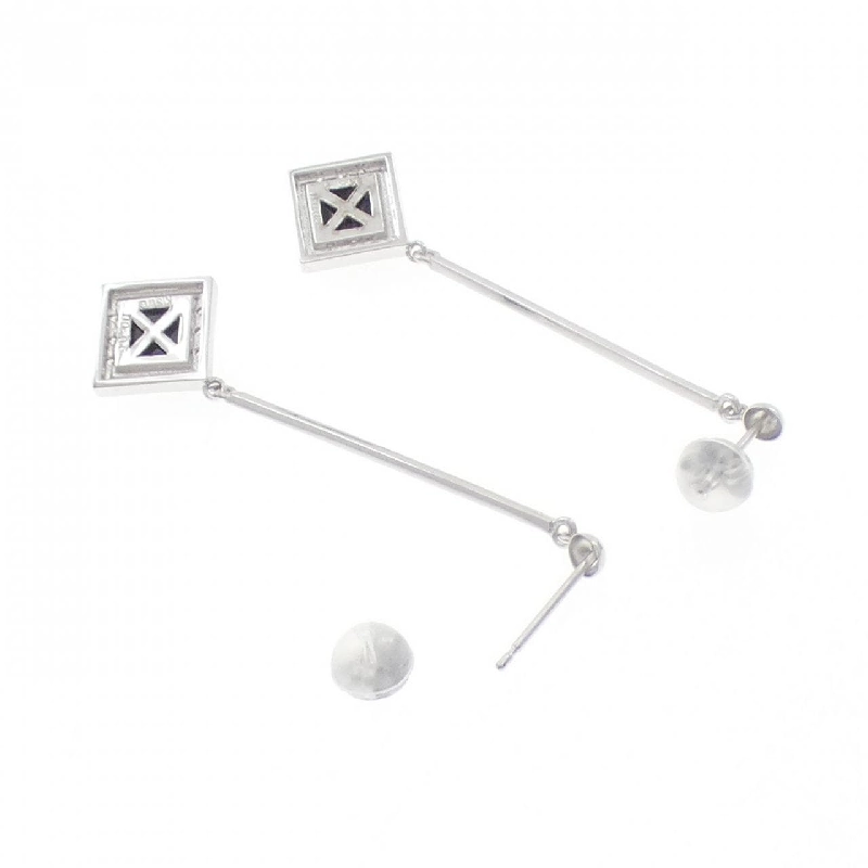 K18WG Onyx Bông tai - Hàng hiệu Chính hãng 865068