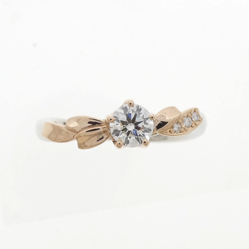 Nhẫn kim cương PT950/K18PG 0.250CT F VS1 3EXT H＆C - Hàng hiệu Chính hãng 874136