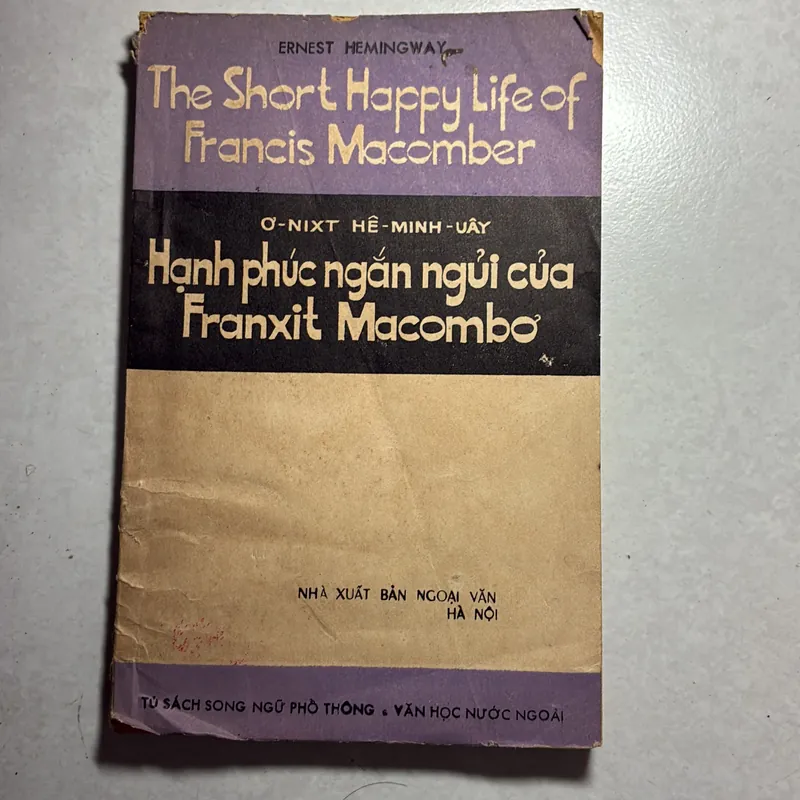 Hạnh phúc ngắn ngủi của Franxit Macombo - Hemingway 736541