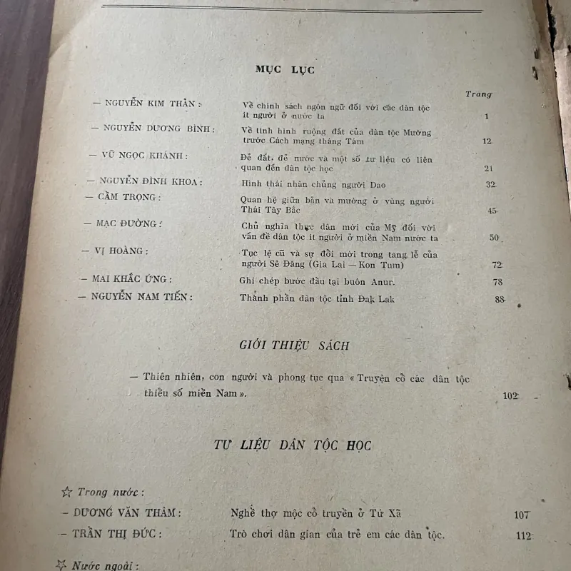 Tạp chí Dân tộc học - khổ lớn - 2.1977 789012