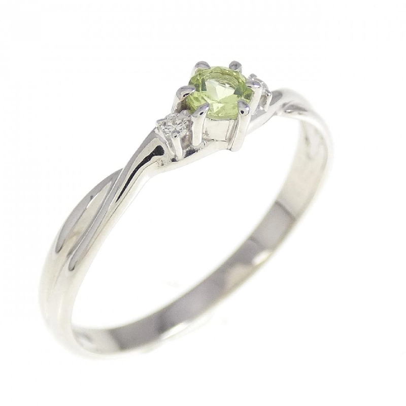 Nhẫn Peridot K18WG 672248