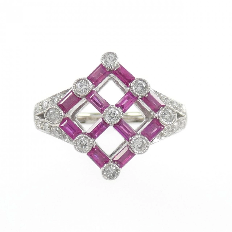 Nhẫn Ruby K18WG 0.70CT - Hàng hiệu Chính hãng 850521