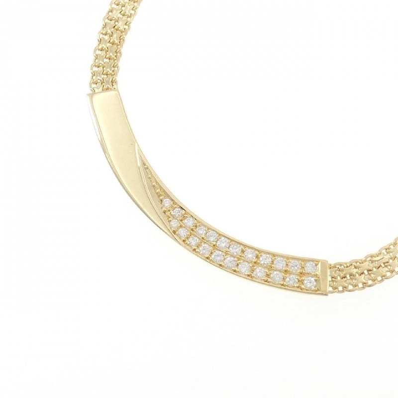 Dây chuyền kim cương K18YG 0.41CT - Hàng hiệu Chính hãng 859622