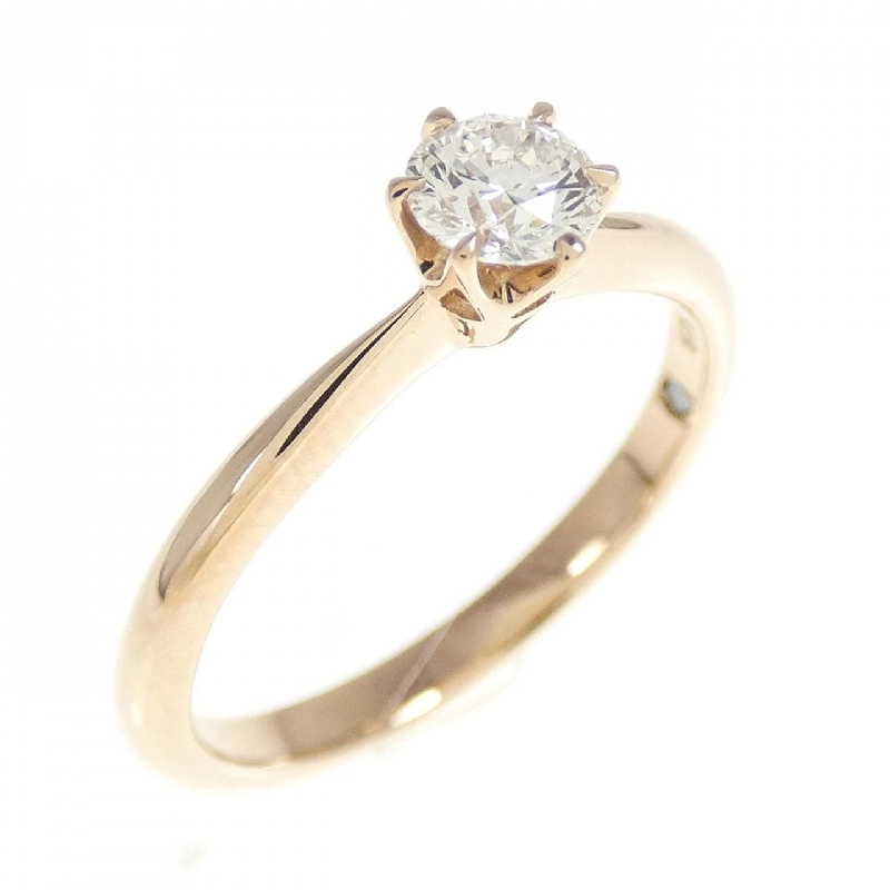 Nhẫn kim cương K18PG 0.252CT D SI1 EXT - Hàng hiệu Authentic 879424