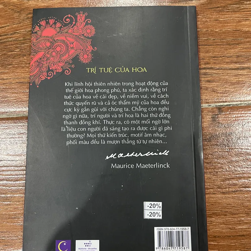 Trí tuệ của hoa - Khảo luận triết học (6) 733764