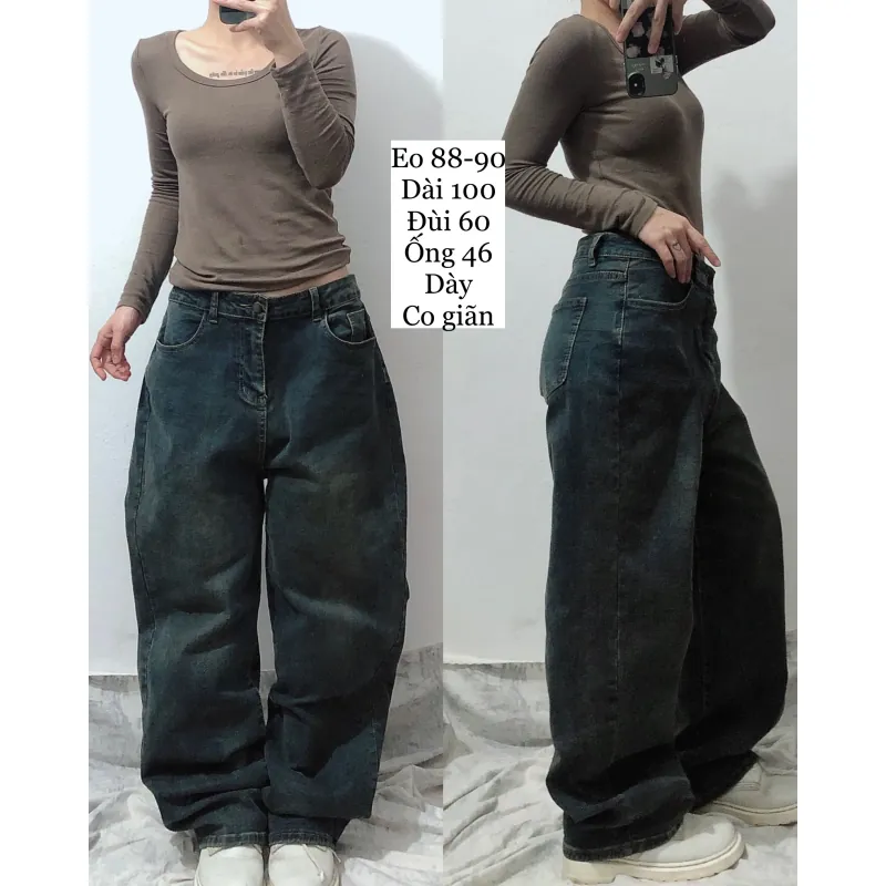 Quần jeans suông  999834