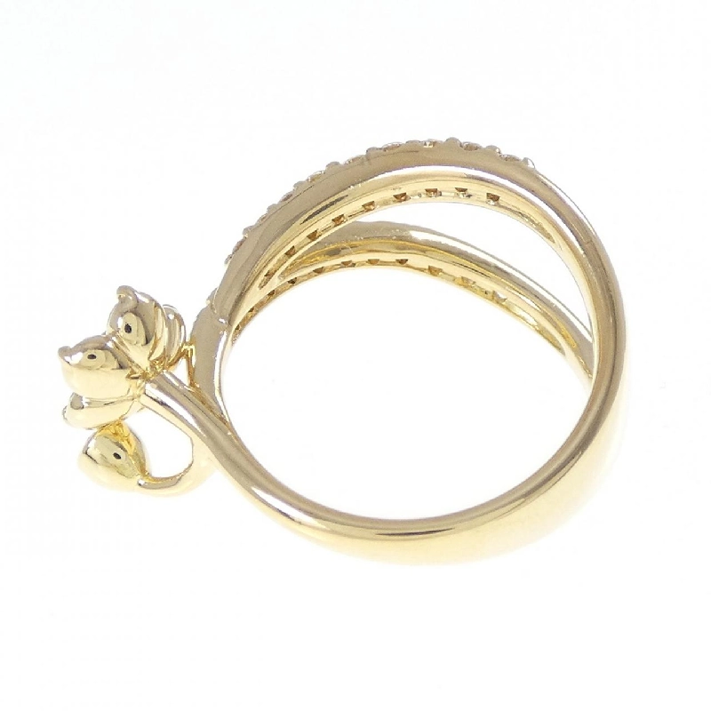 Nhẫn kim cương hoa K18YG 0.58CT - Hàng hiệu Chính hãng 851100