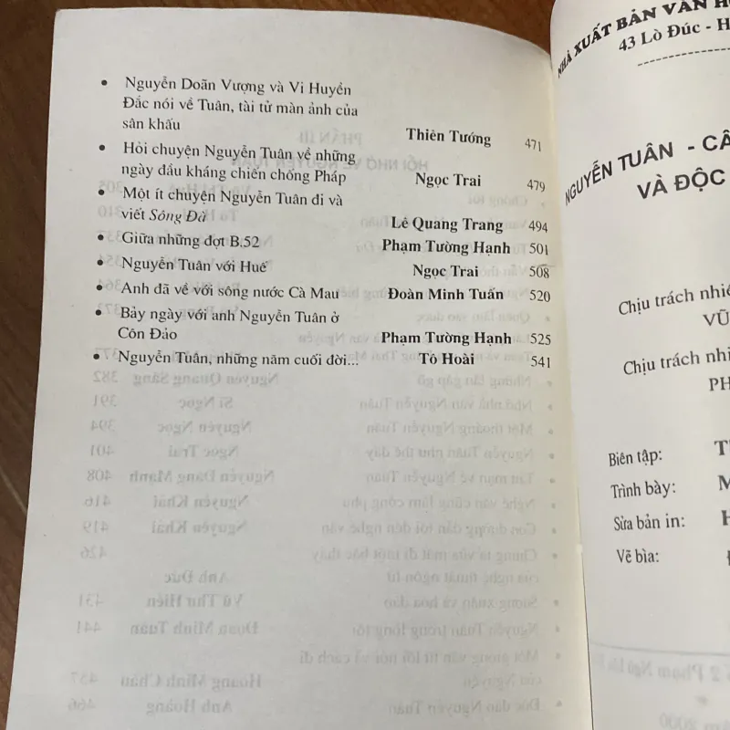 NGUYỄN TUÂN CÂY BÚT TÀI HOA VÀ ĐỘC ĐÁO  752986