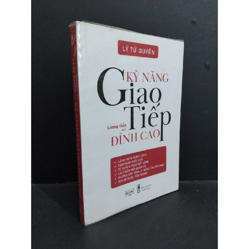 Kỹ năng giao tiếp đỉnh cao mới 80% ố có bọc sách 2020 HCM1712 Lý Tử Quyên KỸ NĂNG 355860