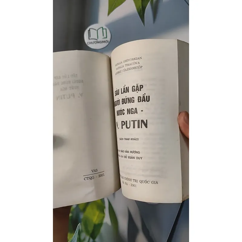 Sáu Lần Gặp Người Đứng Đầu Nước Nga - V. Putin 798308