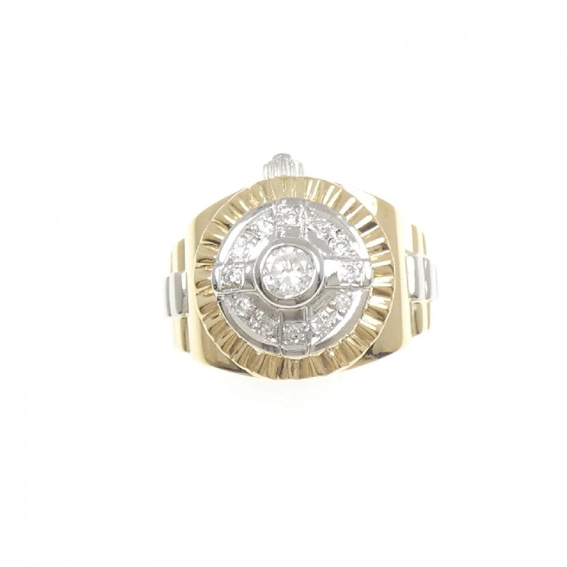 Nhẫn kim cương K18YG/PT900 0.30CT - Hàng hiệu chính hãng 854917