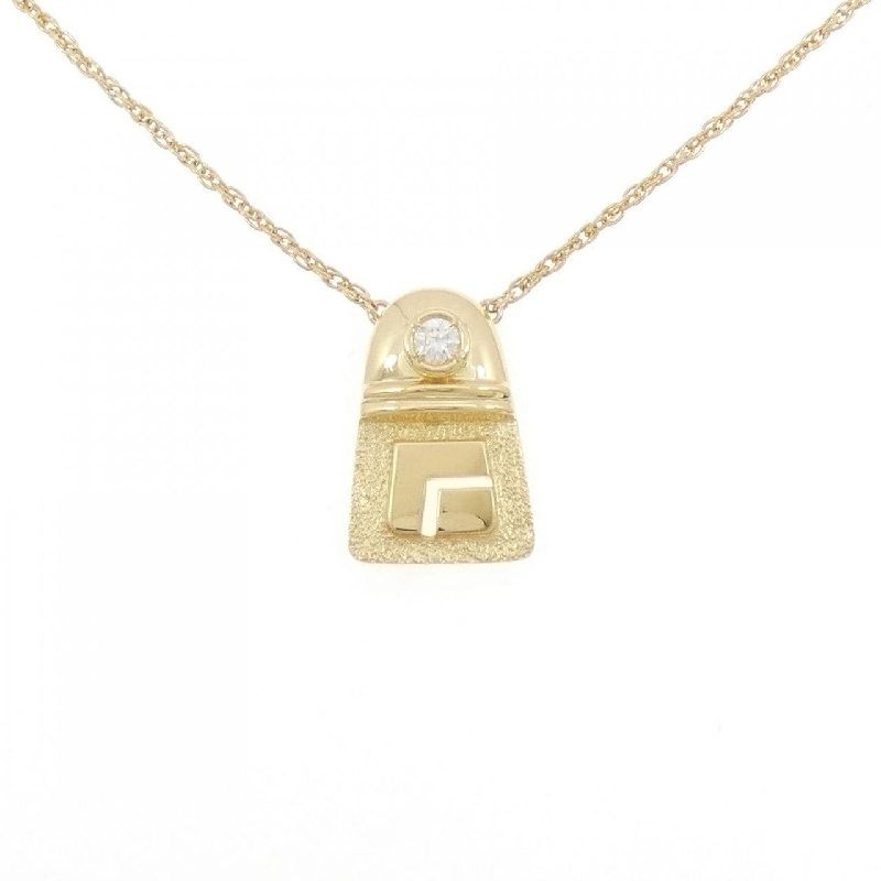 K18YG Dây chuyền kim cương 0.21CT - Hàng hiệu Chính hãng 861233