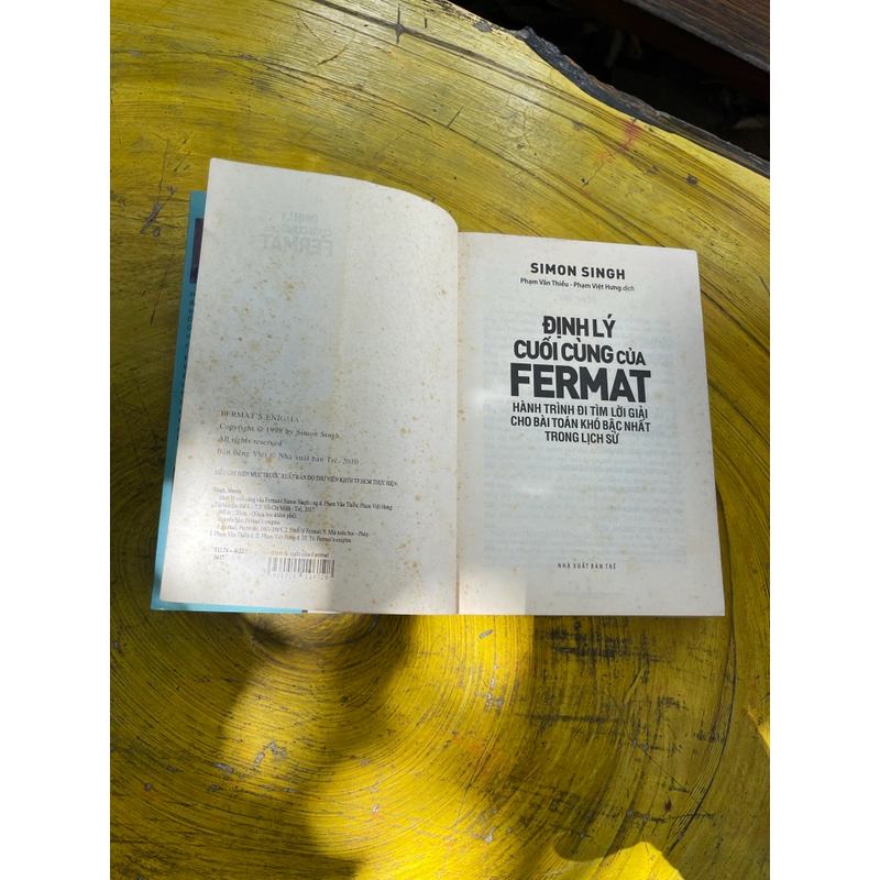 ĐỊNH LÝ CUỐI CÙNG CỦA FERMAT- SIMON SINGH 546604