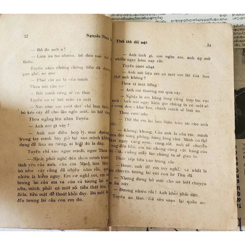 Tiểu thuyết Tình thù đối mặt - tác giả Nguyễn Thụy long 704944