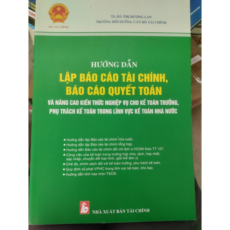 Hướng dẫn lập báo cáo tài chính báo cáo quyết toán... 358366