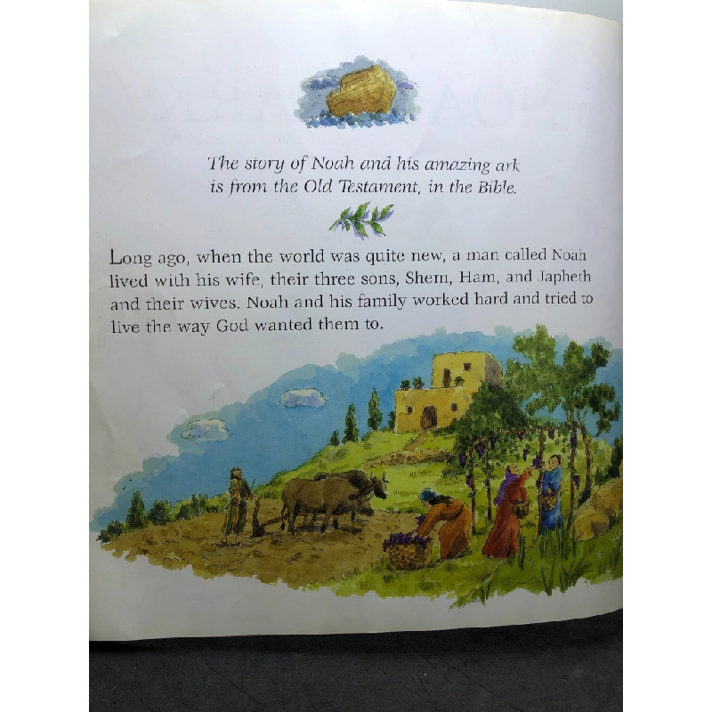 Noah's Ark mới 80% nếp gấp bìa Georgie Adams and Anna C.Leplar HPB2707 NGOẠI VĂN 192457