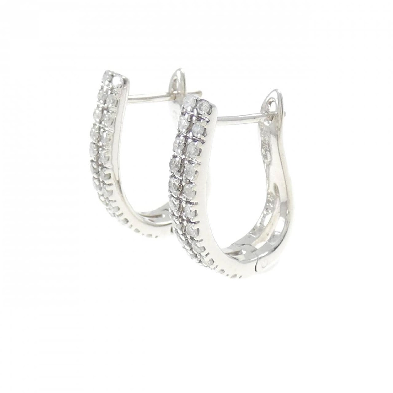 K18WG Bông tai kim cương 0.50CT - Hàng hiệu Chính hãng 871737