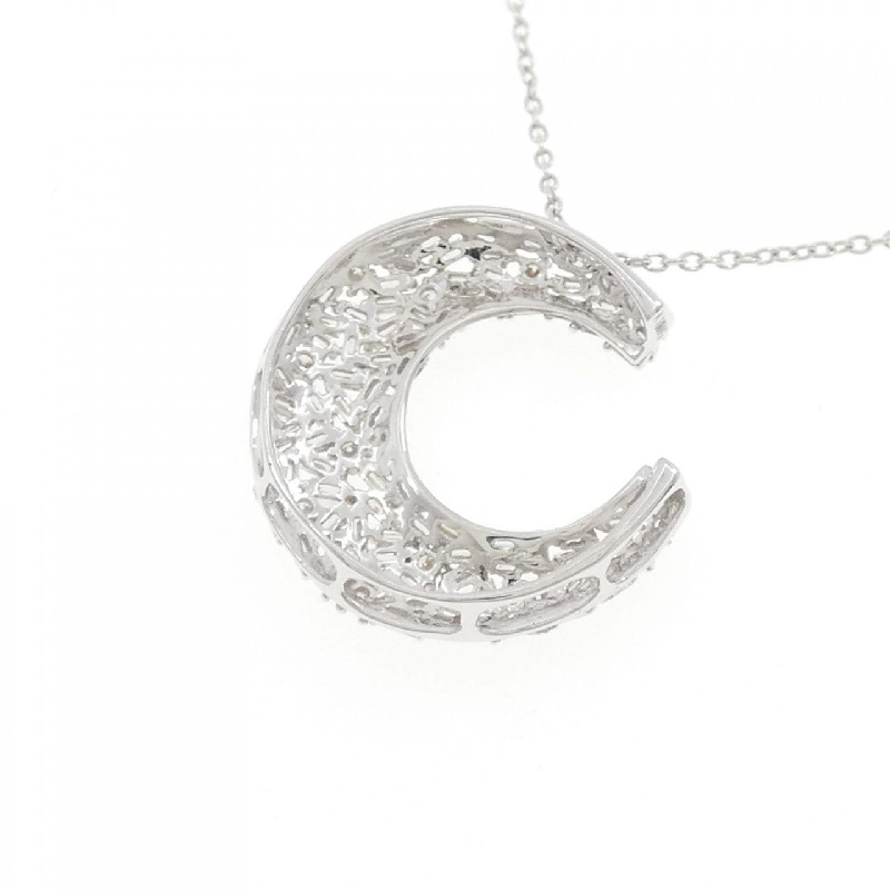 K18WG Dây chuyền kim cương 0.50CT - Hàng hiệu Chính hãng 860927