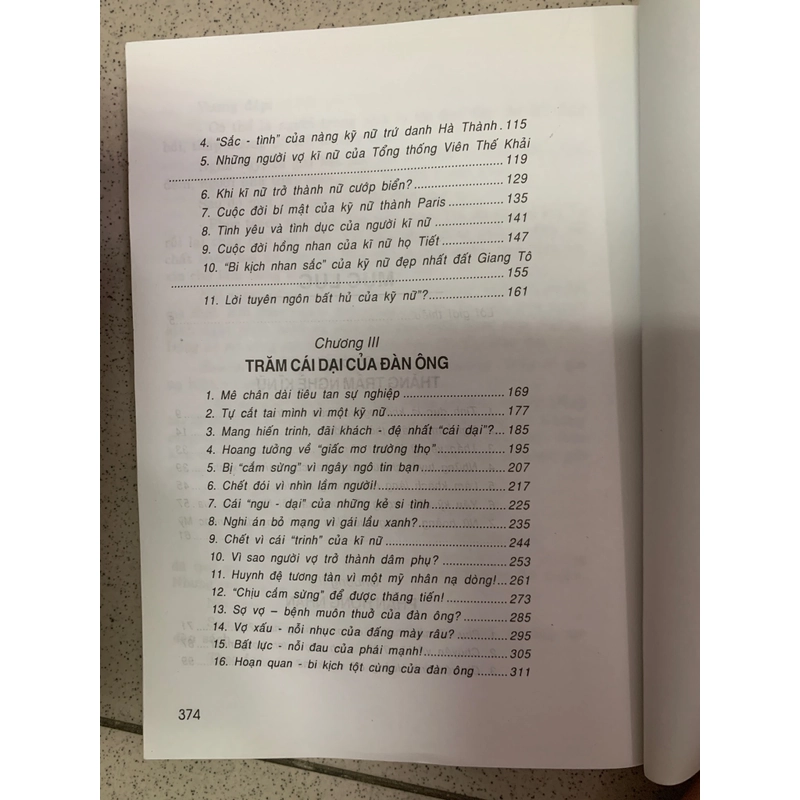 NGHỀ KĨ NỮ & TRĂM CÁI DẠI CỦA ĐÀN ÔNG 483669