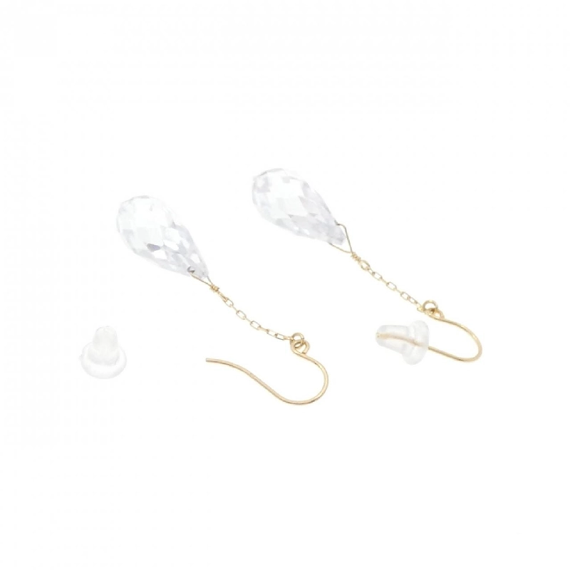 K18YG Bông tai Cubic - Hàng hiệu Chính hãng 869077