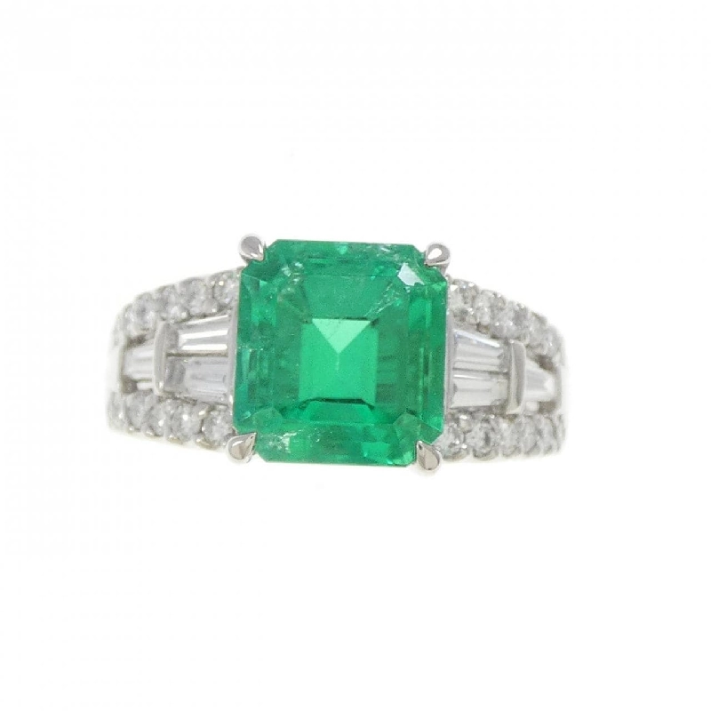 Nhẫn Emerald PT900 2.66CT - Hàng hiệu Chính hãng 848672