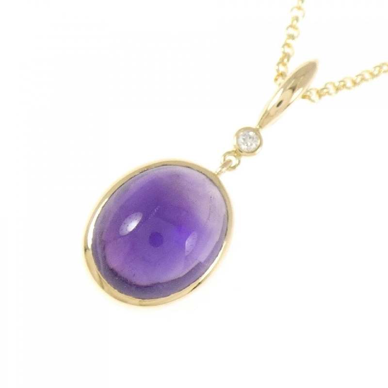 K18YG Amethyst Necklace - Hàng hiệu Authentic 846947
