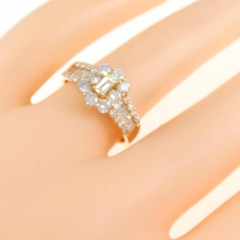 Nhẫn kim cương K18YG 1.00CT - Hàng hiệu Chính hãng 860409