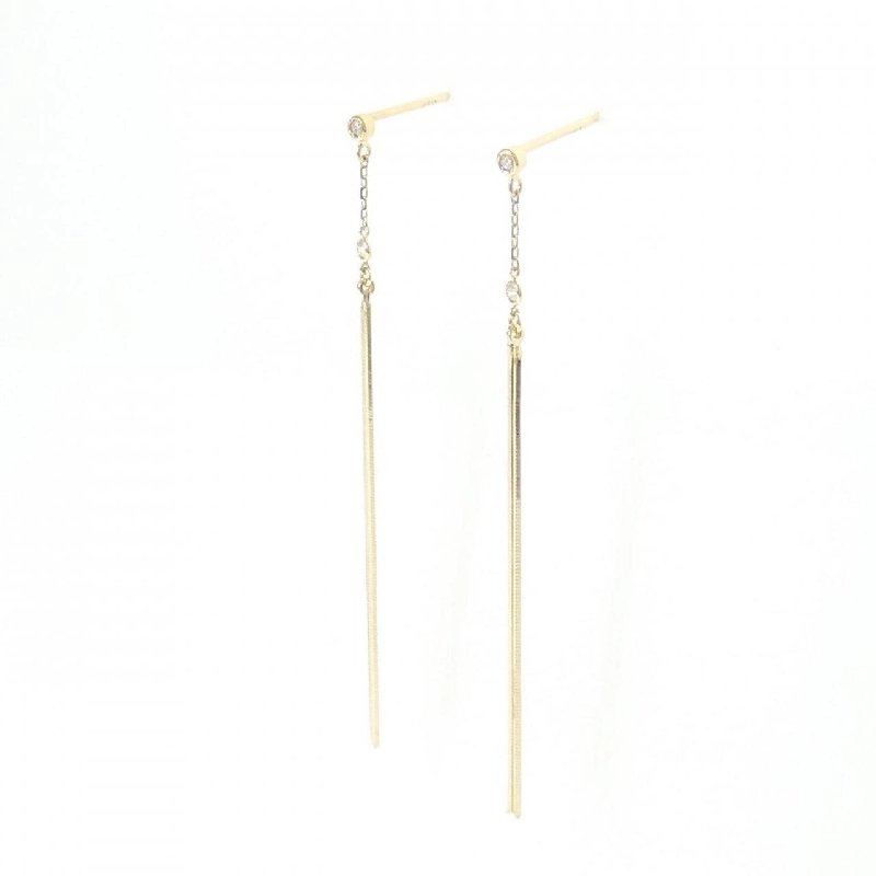 K18YG Bông tai kim cương - Hàng hiệu Chính hãng 868236