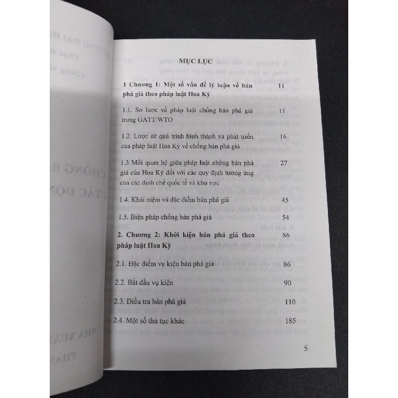 Pháp luật chống bán phá giá Hoa Kỳ và tác động đối với Việt Nam mới 90% ố nhẹ 2009 HCM2207 Thạc Sĩ Lê Thị Ánh Nguyệt KỸ NĂNG 916073