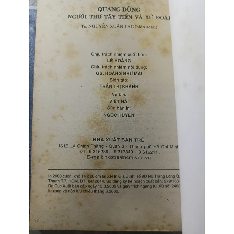 Quang Dũng người thơ Tây Tiến và xứ Đoài 928658