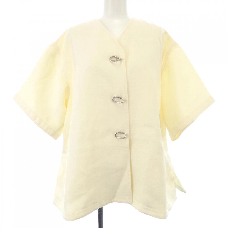 Jil Sander JIL SANDER J02BN0213 J65005 Áo khoác không cổ 632227