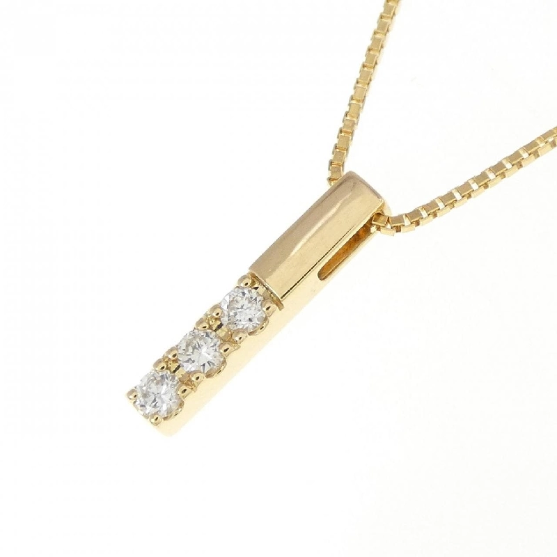 K18YG Dây chuyền kim cương - Hàng hiệu Authentic 862025