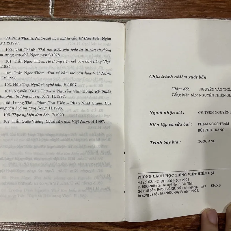 Phong cách học tiếng việt hiện đại - Hữu Đạt  (7) 607518
