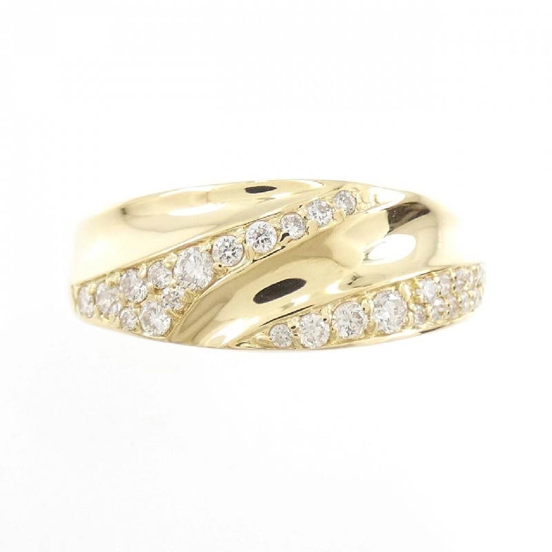 Nhẫn kim cương K18YG 0.25CT 670164