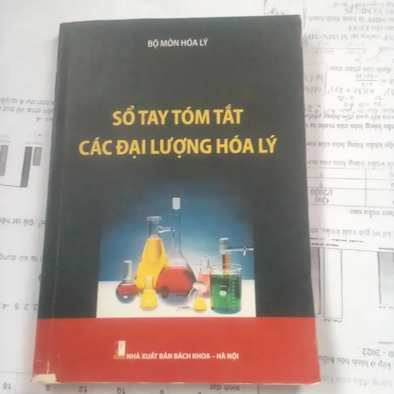 Sổ Tay Tóm Tắt Các Đại Lượng Hoá Lý 753344