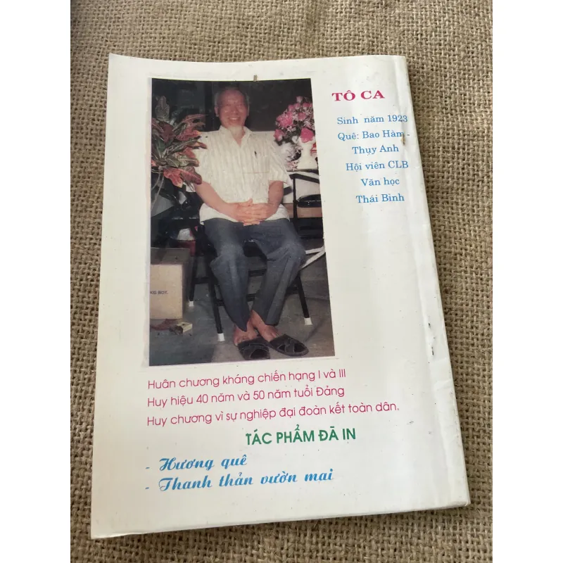 Tập thơ thanh thản vườn mai tác giả Tô Ca 796454