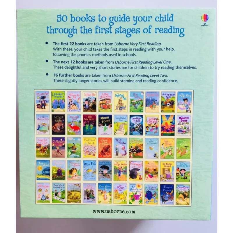 The Usborne My First Reading Library - Usborne xanh (Sách nhập) - 50 quyển + File Mp3 1038281