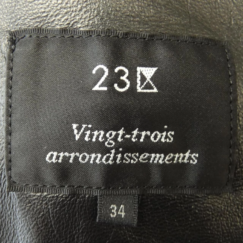 Nijusanku 23区 Áo khoác da 633028