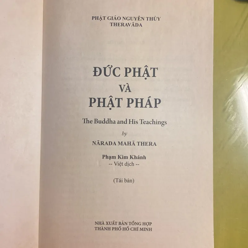 Đức Phật và Phật Pháp - by Narada Maha Thera Phạm Kim Khánh dịch 604724