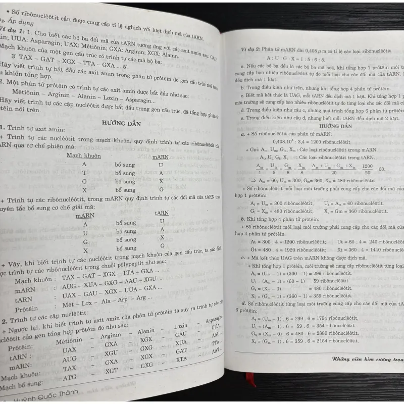 Những viên kim cương trong sinh học - Ôn thi Sinh học khối B  755368