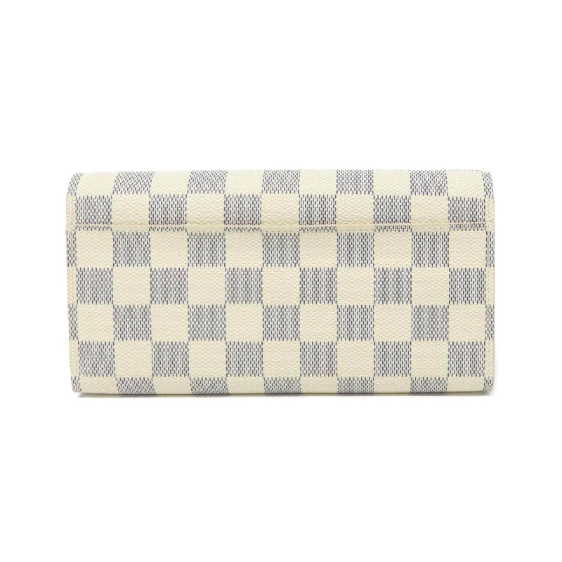 Ví Louis Vuitton Damier Azur Portefeuille Sara N63208 621741