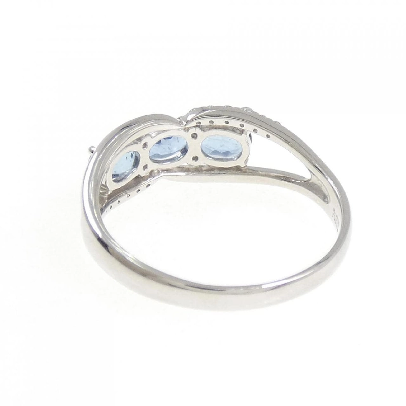 Nhẫn Aquamarine PT900 0.90CT - Hàng hiệu Chính hãng 847860