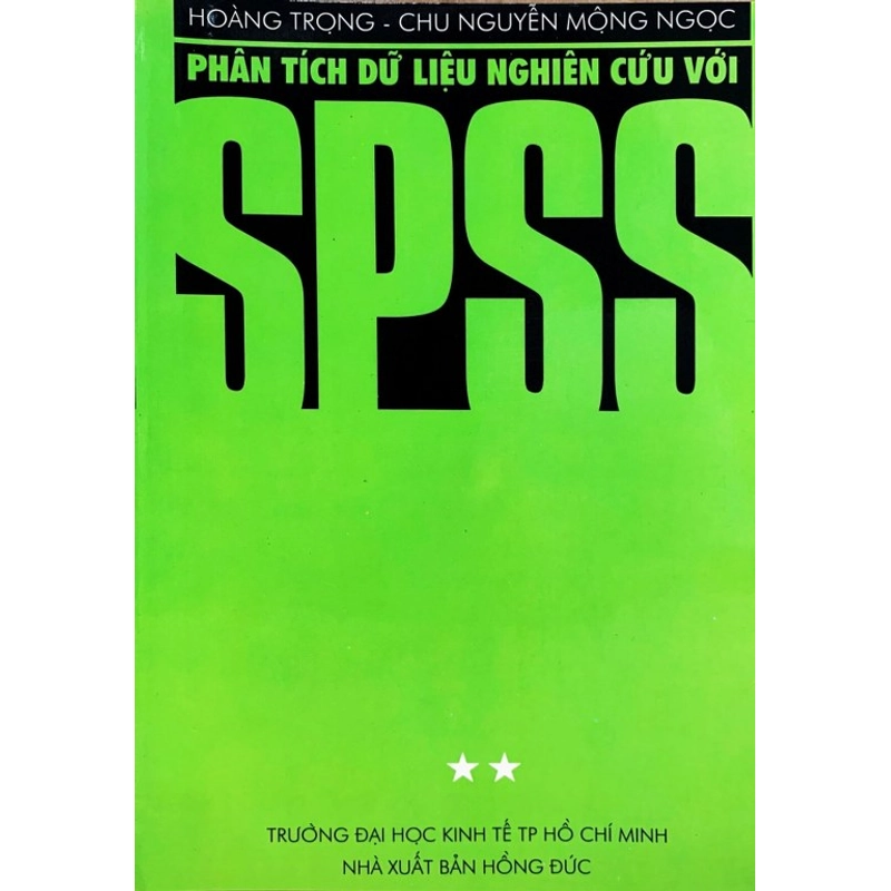 Phân tích dữ liệu nghiên cứu với SPSS tập 2 540825