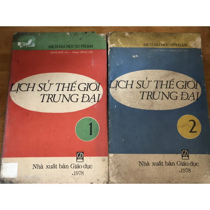 Lịch sử thế giới trung đại (trọn bộ 2 tập) - Tác giả: Đặng Đức An, Phạm Hồng Việt 1048374