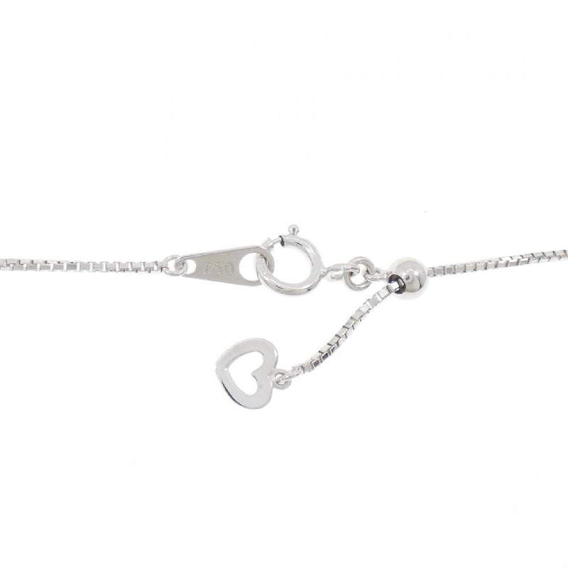 K18WG/750WG Hoa Văn Dây Chuyền Kim Cương 1.00CT - Hàng hiệu Chính hãng 860528